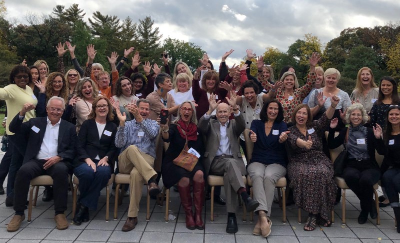 Bob and the TSR team at his retirement party in October 2022