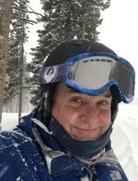 Bob on the ski slope